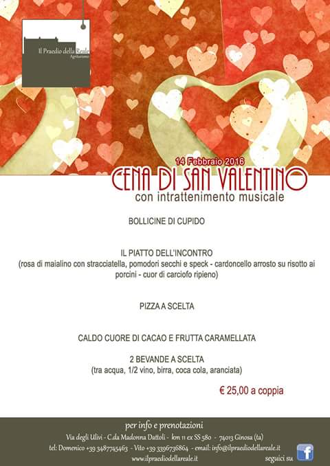 Cena San Valentino
